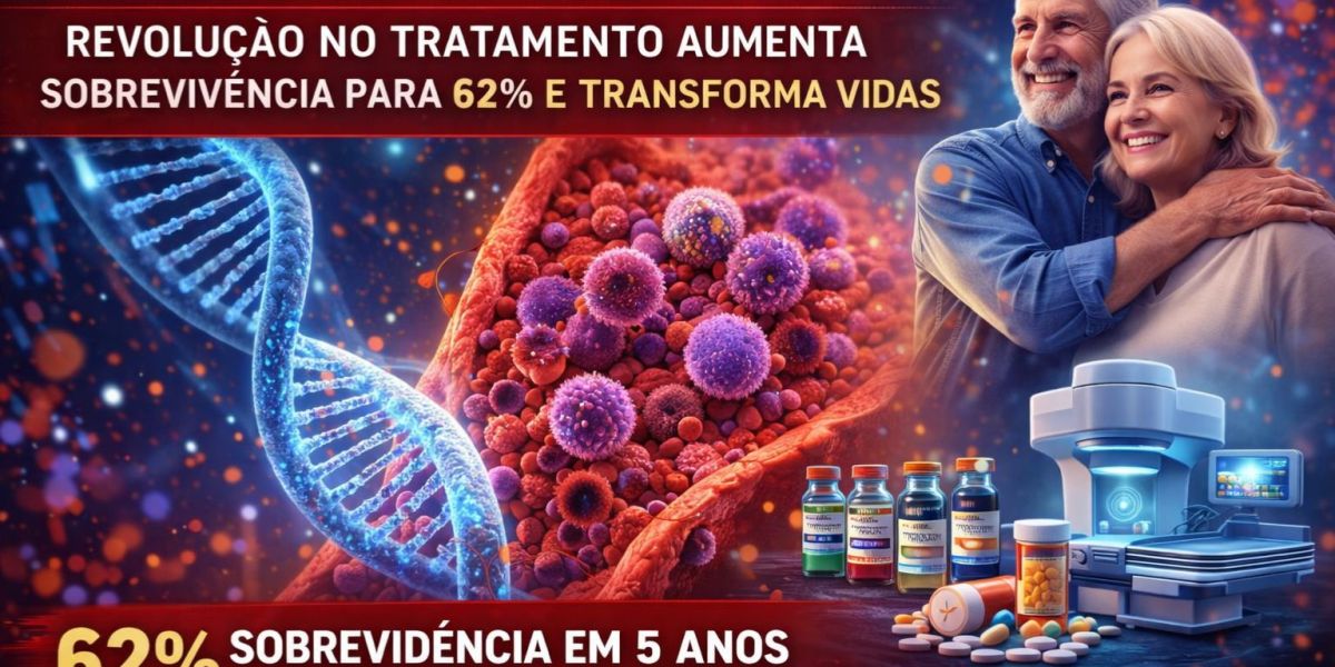 Mieloma Múltiplo: Revolução no Tratamento Aumenta Sobrevivência para 62% e Transforma Vidas - Arte: [A Folha Hoje] via IA