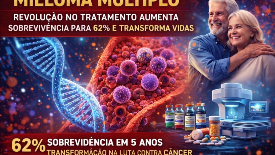 Mieloma Múltiplo: Revolução no Tratamento Aumenta Sobrevivência para 62% e Transforma Vidas