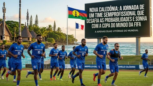 Nova Caledônia: A seleção de futebol semiprofissional que está a duas vitórias da Copa do Mundo da FIFA 2026