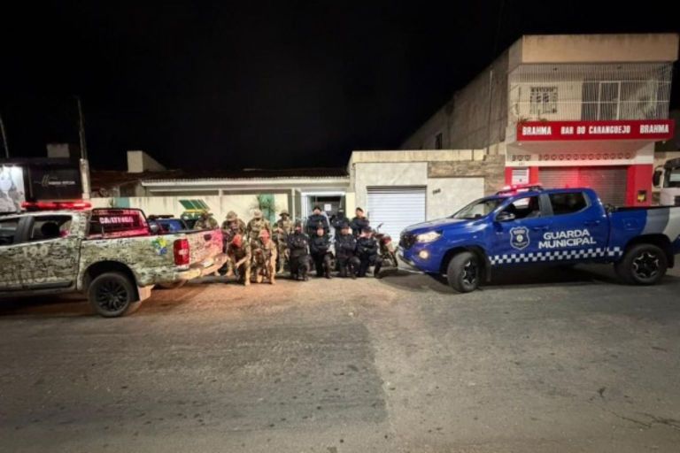Operação Integrada BP Caatinga e Guarda Municipal Apreende 7 Motos Irregulares em Nossa Senhora da Glória