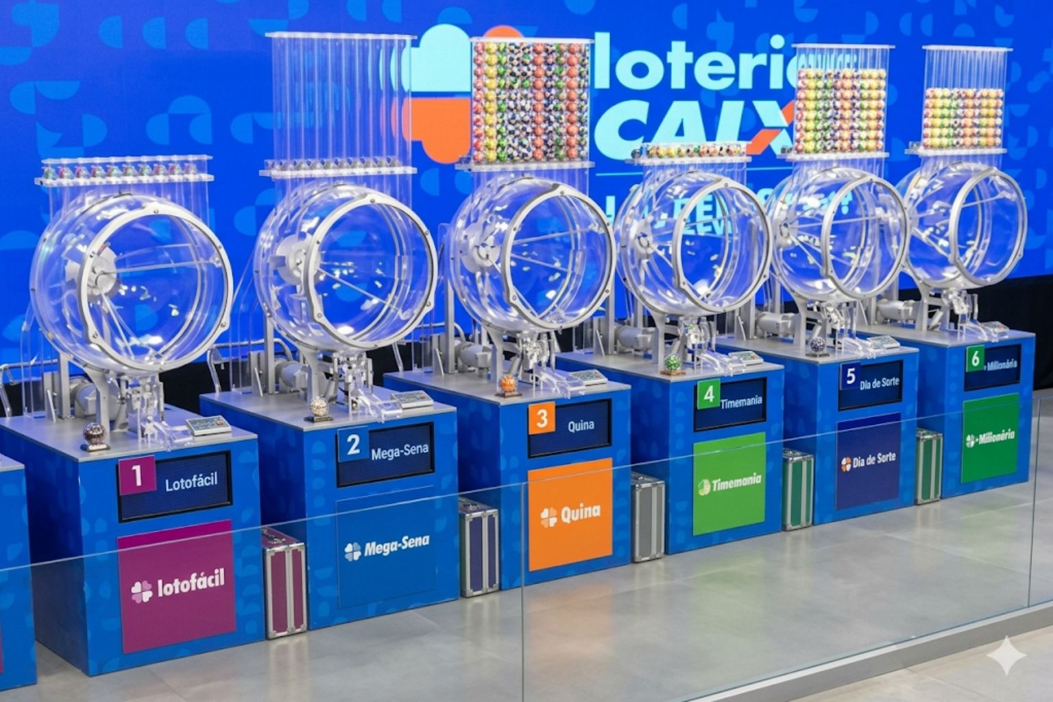 Resultado das Loterias Caixa de Sábado (28/03): Veja os números da Mega-Sena, Lotofácil, Quina e Federal