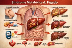 Síndrome Metabólica do Fígado: A Doença Silenciosa que Pode Levar ao Transplante e Câncer, Alertam Especialistas