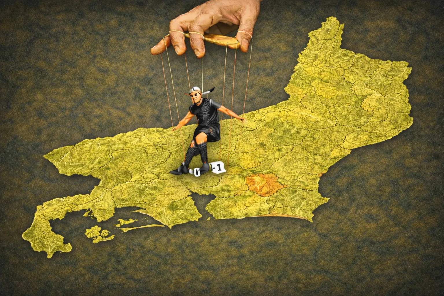 Manipulação de resultados no Carioca: levantamento inédito mostra 14,6% dos jogadores de clubes pequenos receberam propostas, inquérito envolve TJD-RJ e DECON Foto: chatGPT