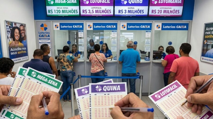 Resultado Lotérias Caixa Segunda-feira 27/04/2026