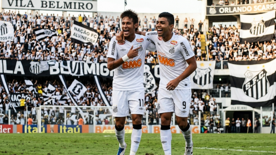 Neymar e Gabigol podem desfalcar o Santos contra o Palmeiras por causa do gramado sintético do Allianz Parque, Cuca admite incerteza