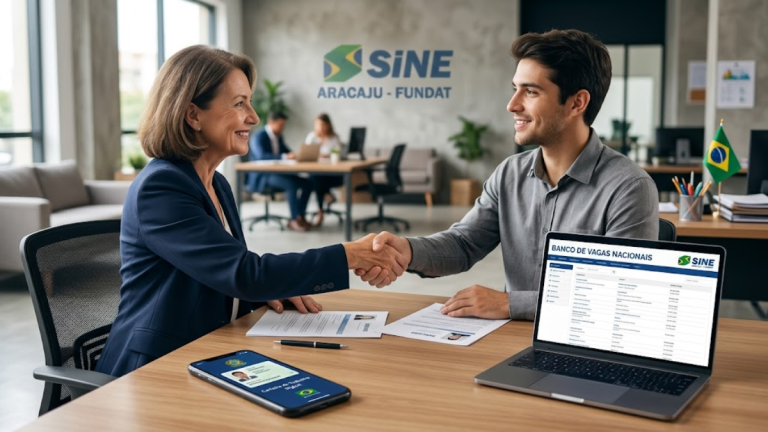 SINE Aracaju 2026: capital entra em rede nacional de emprego