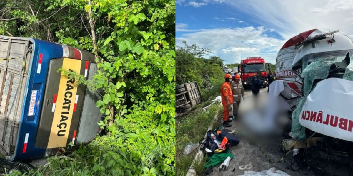 Tragédia no Ceará: Mãe e filha morrem em colisão chocante Imagem: Divulgação/CBMCE