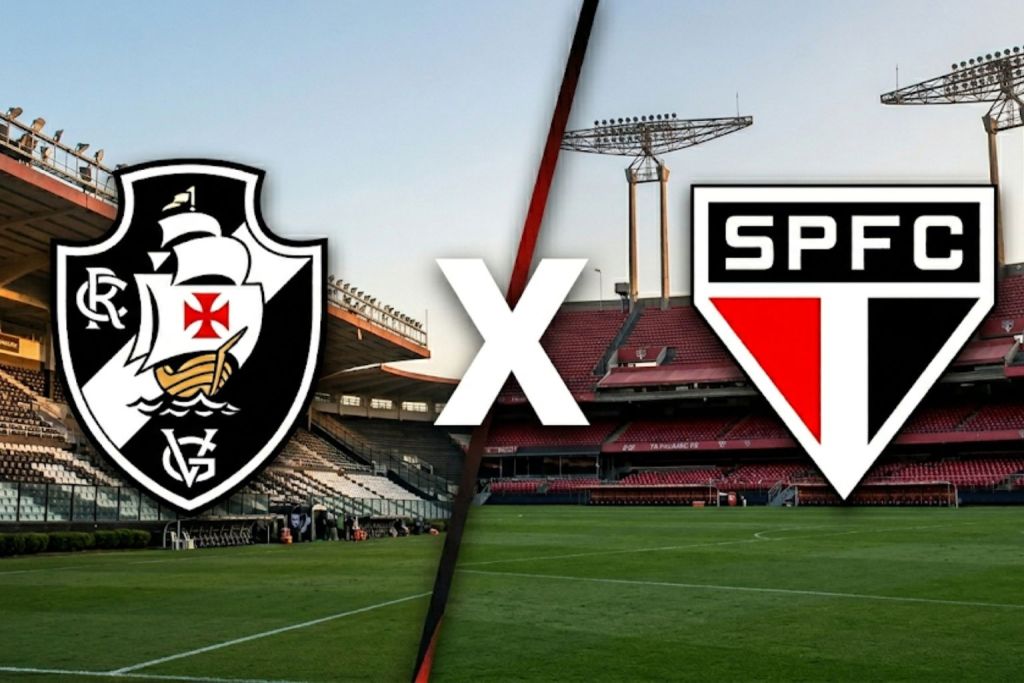 Vasco x São Paulo: onde assistir ao vivo hoje?