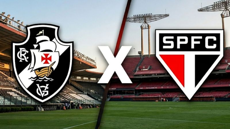 Vasco x São Paulo: onde assistir ao vivo hoje?