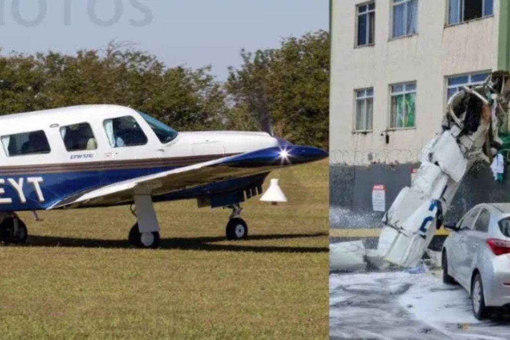 Avião que caiu em BH era de particular e não tinha autorização para táxi aéreo; veja o que sabemos