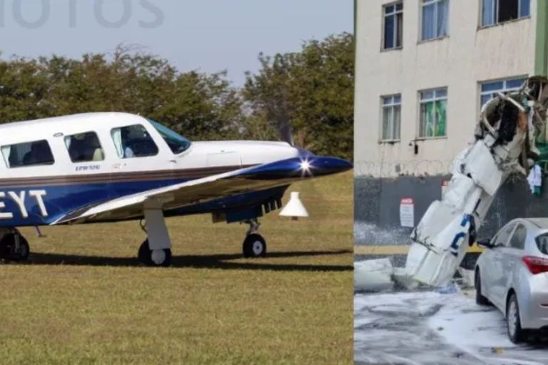 Avião que caiu em BH era de particular e não tinha autorização para táxi aéreo; veja o que sabemos
