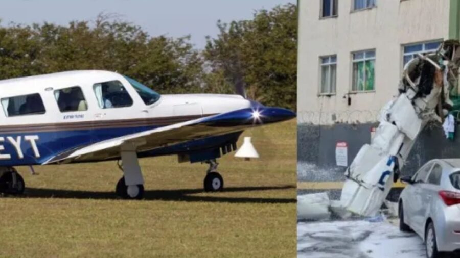 Avião que caiu em BH era de particular e não tinha autorização para táxi aéreo; veja o que sabemos