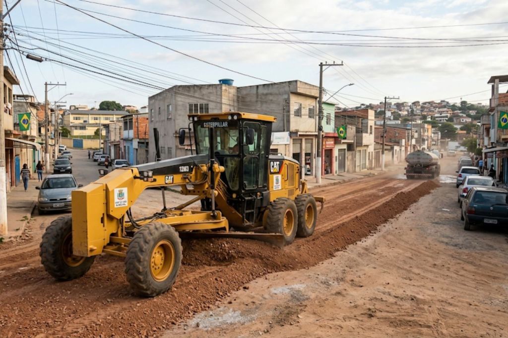 Conjunto Tânia Nogueira: Prefeitura de Glória revitaliza estrada e ruas, transformando a mobilidade e a vida dos moradores
