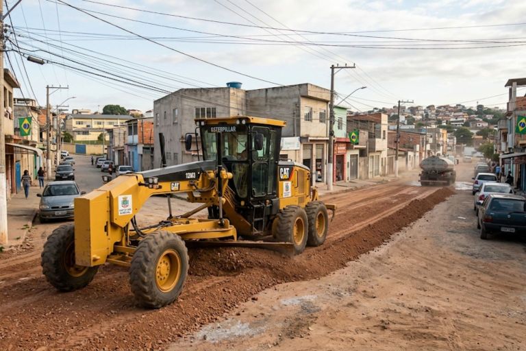 Conjunto Tânia Nogueira: Prefeitura de Glória revitaliza estrada e ruas, transformando a mobilidade e a vida dos moradores