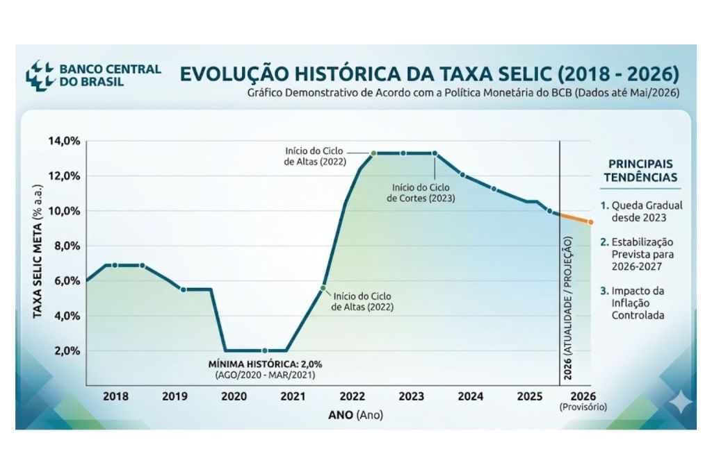Juros em 1 Dígito? Analista da CNN Aposta que Selic Só Cairei Abaixo de 10% na Próxima Década com Guerra e Dívida Pública
