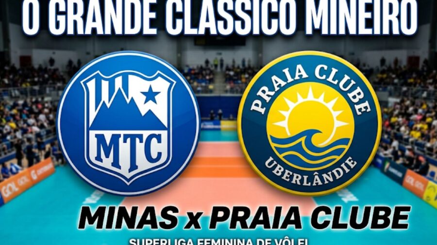Minas x Praia Clube: O “Clássico Pão de Queijo” que vai parar o Brasil na final da Superliga