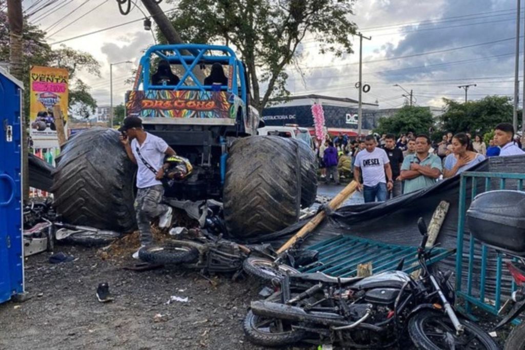 Tragédia na Colômbia: Monster Truck descontrolado em evento deixa 3 mortos e 35 feridos em Popayán