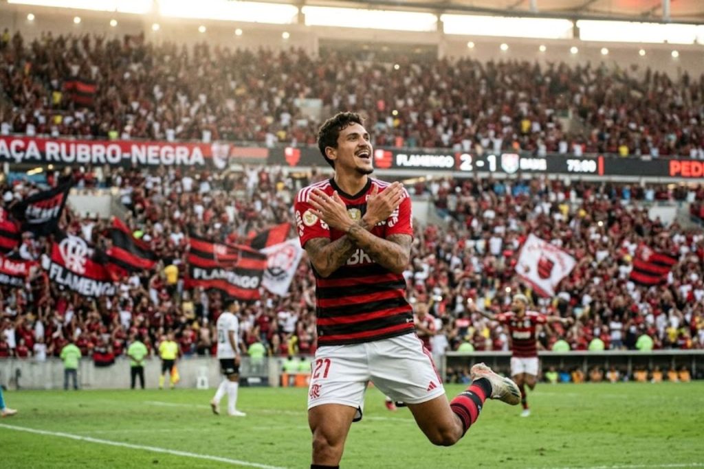 Pedro, do Flamengo, pode fazer história na Libertadores contra o Independiente Medellín: veja números e projeções