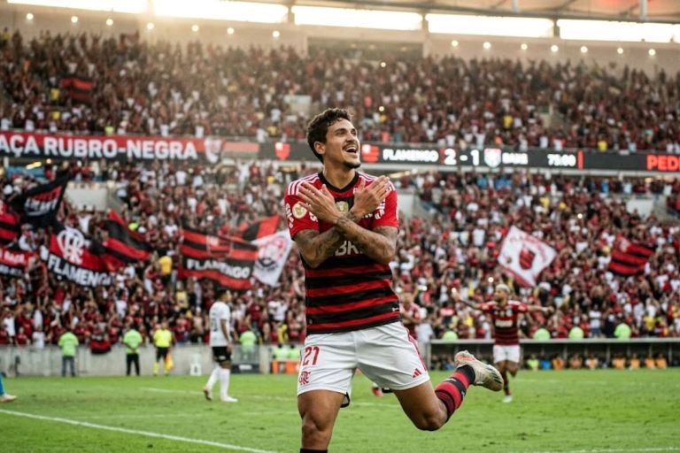 Pedro, do Flamengo, pode fazer história na Libertadores contra o Independiente Medellín: veja números e projeções