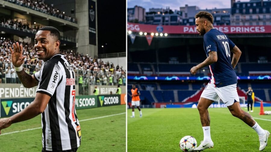Robinho Jr. e Neymar: Irritados um com o outro, craques da Seleção Brasileira trocam farpas