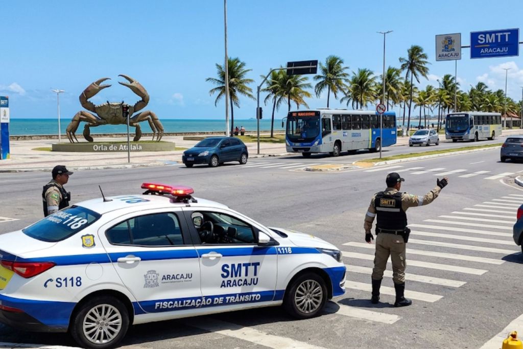 Trânsito em Aracaju: Confira os bloqueios na Orla e nos bairros durante o feriadão