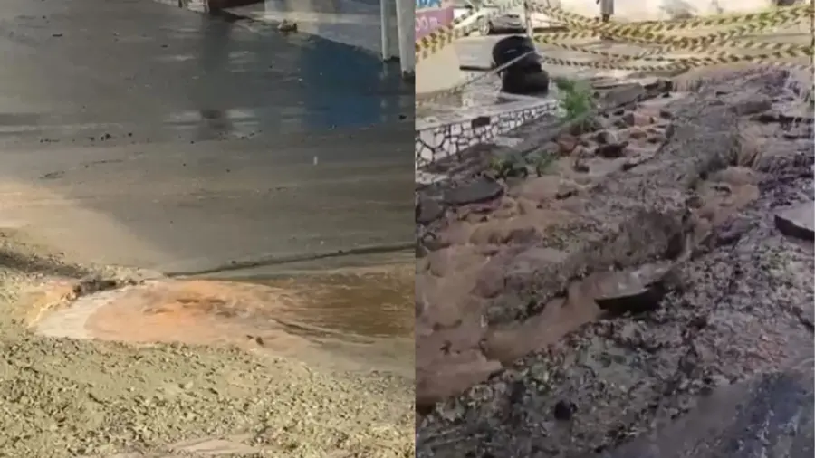 Vazamento em Rede de Água Causa Desabastecimento em Bairro de Aracaju; Serviços de Reparo Concluídos