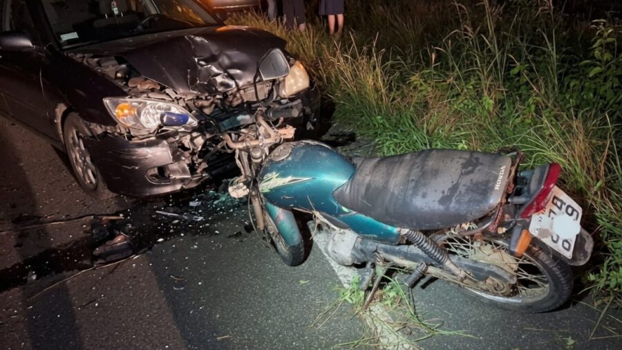 Motociclista morre após colisão com carro na SE-230, em Glória