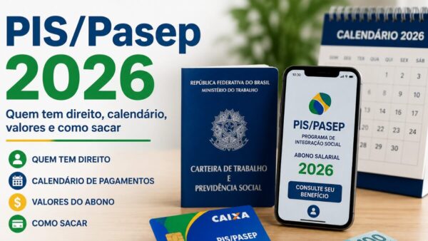PIS/Pasep 2026 paga novo lote em junho e beneficia nascidos em julho e agosto