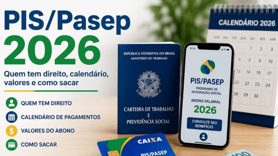 PIS/Pasep 2026 paga novo lote em junho e beneficia nascidos em julho e agosto