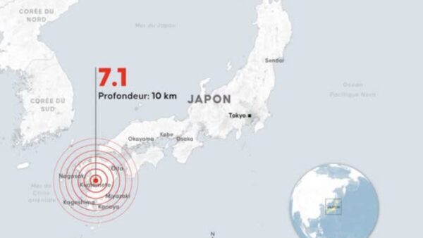 Terremoto de magnitude 7,1 atinge o Japão e deixa feridos