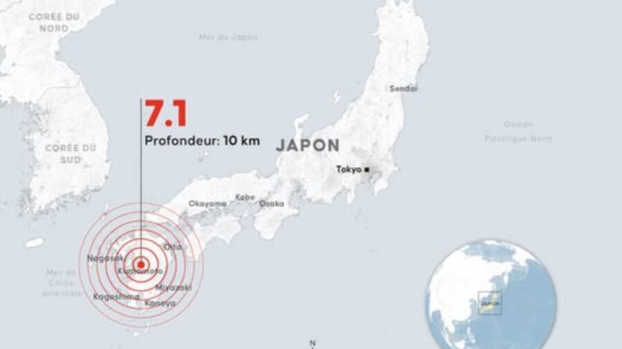 Terremoto de magnitude 7,1 atinge o Japão e deixa feridos