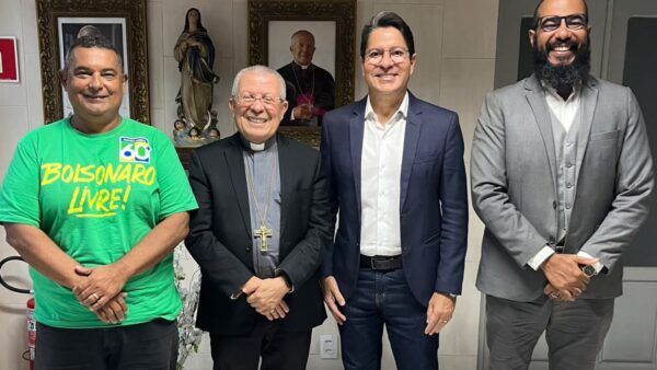 Ricardo Marques amplia agenda de diálogos e se reúne com Dom Josafá em Aracaju