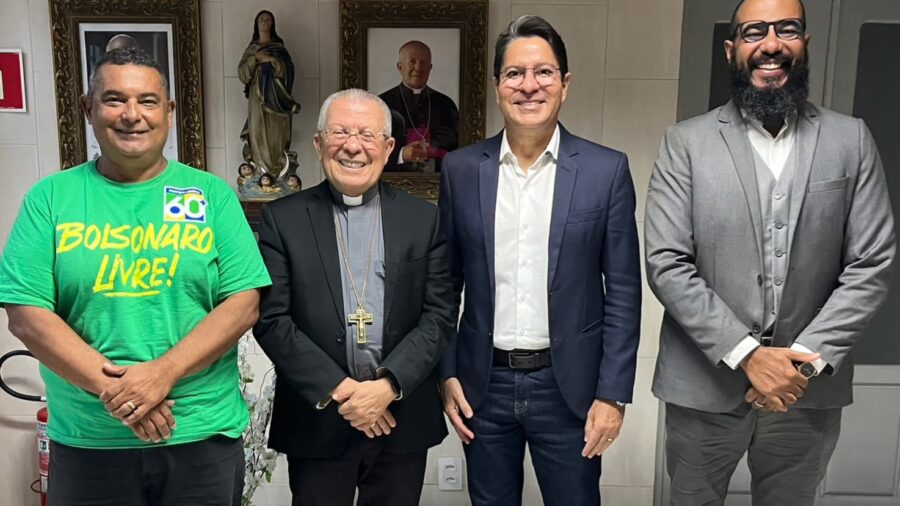 Ricardo Marques amplia agenda de diálogos e se reúne com Dom Josafá em Aracaju