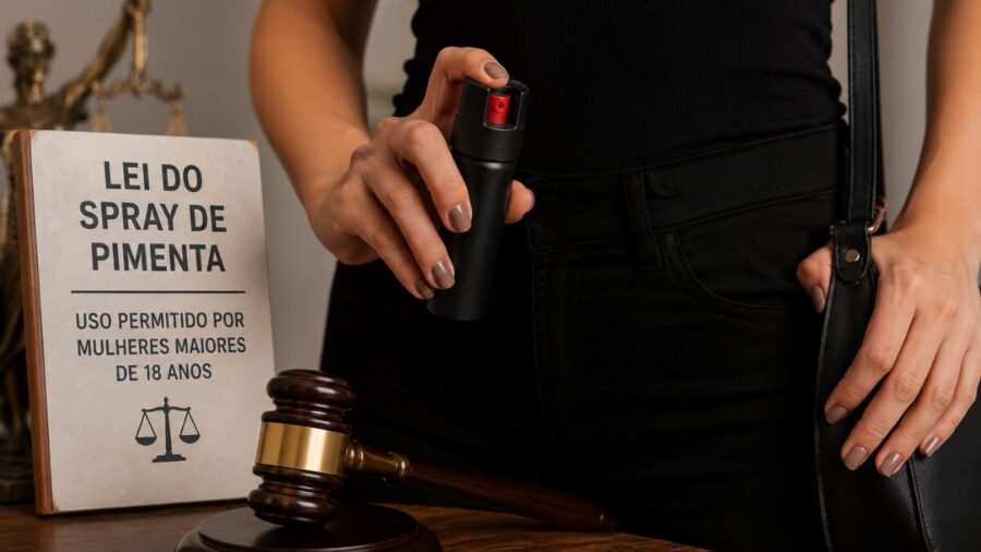 Lei permite venda de spray de pimenta para mulheres maiores de 18 anos