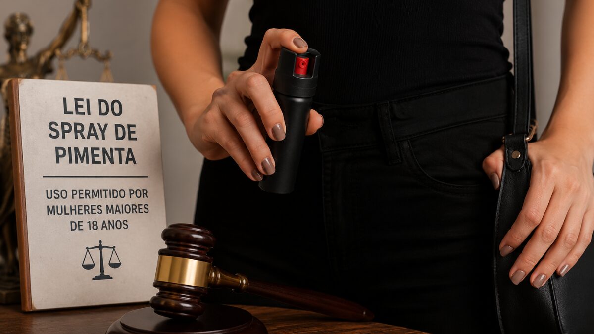 Lei permite venda de spray de pimenta para mulheres maiores de 18 anos