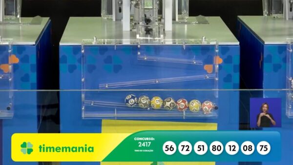 Quem ganhou na Timemania hoje? Veja o resultado do concurso 2417, domingo 19/07