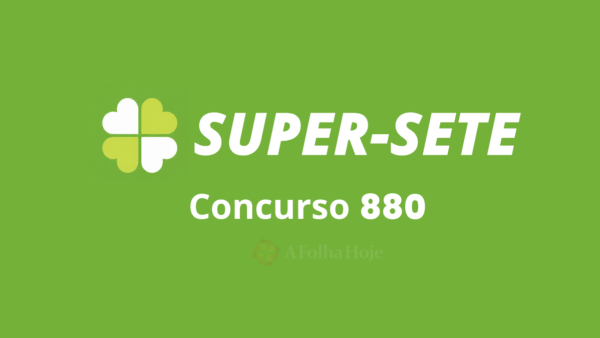Resultado da Super Sete de Hoje – Concurso 880 (31/07/2026): Confira Números Sorteados