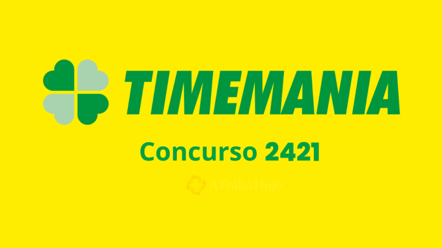Resultado da Timemania de hoje: veja números e ganhadores do concurso 2421 (terça-feira, 28/07)