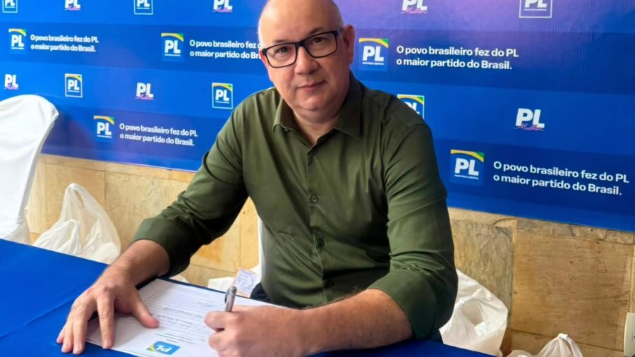 PL oficializa candidatura do delegado Augusto César à Câmara Federal durante convenção em Aracaju