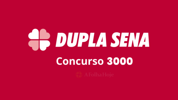 Resultado da Dupla-Sena de hoje: veja números e ganhadores do concurso 3000 (segunda-feira, 24/08)