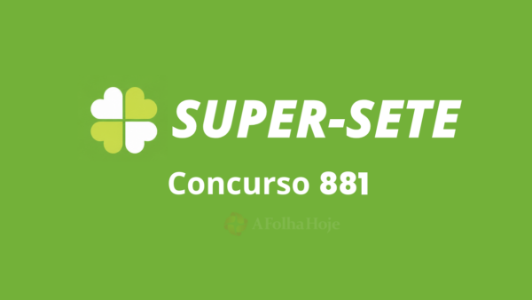 Resultado da Super Sete de Hoje – Concurso 881 (03/08/2026): Confira Números Sorteados