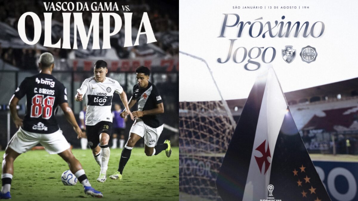 Vasco x Olimpia: retrospecto e histórico de confrontos diretos