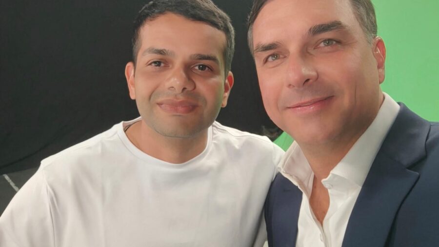 Flávio Bolsonaro apoia candidatura de Flávio da Direita Sergipana à Alese