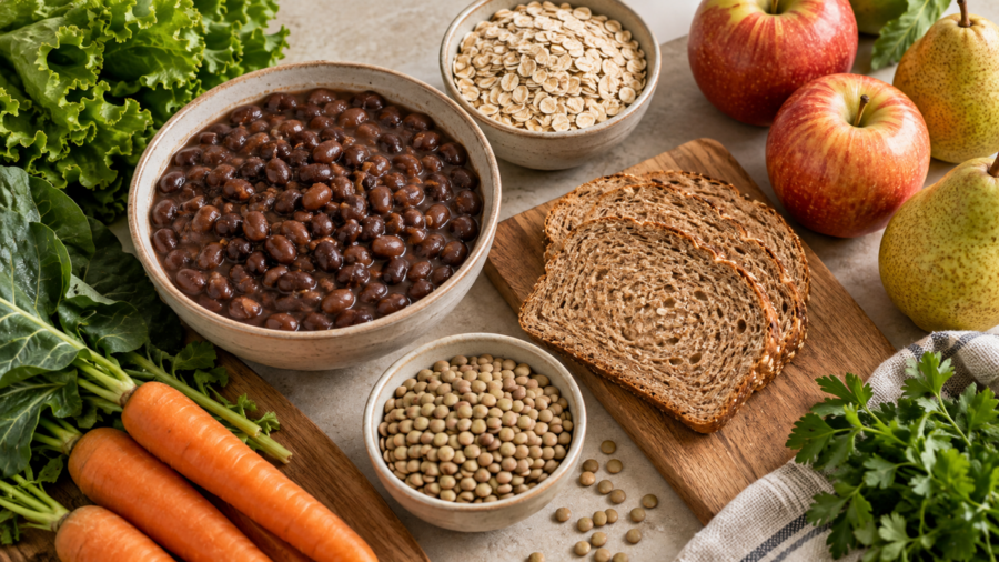 Alimentos ricos em fibras: opções do dia a dia e como aumentar aos poucos