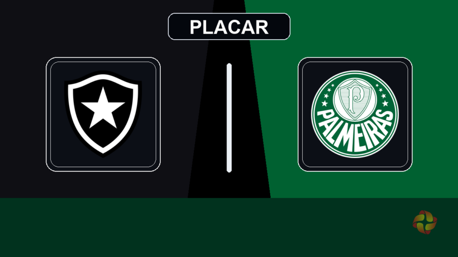 Botafogo segura o Palmeiras no Nilton Santos e empate sem gols muda a liderança do Brasileirão