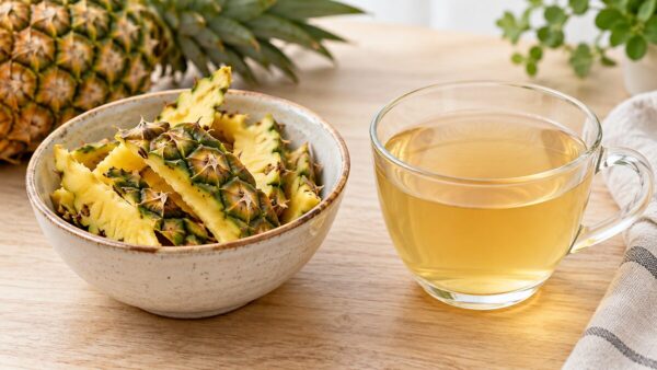 Chá de casca de abacaxi: como preparar com segurança e aproveitar o sabor