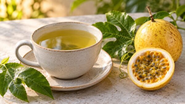 Chá de maracujá para dormir? Diferenças entre fruta e folha, preparo e limites