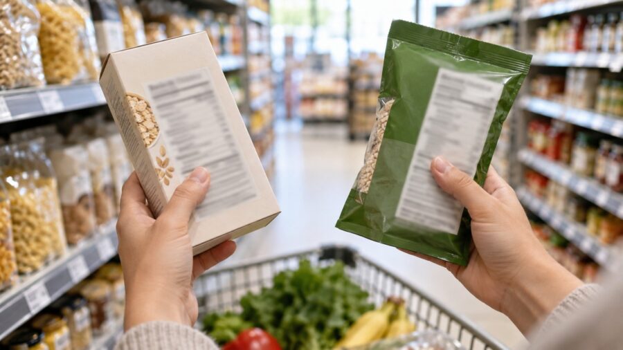 Como ler rótulos de alimentos: ingredientes, tabela e lupa sem confusão