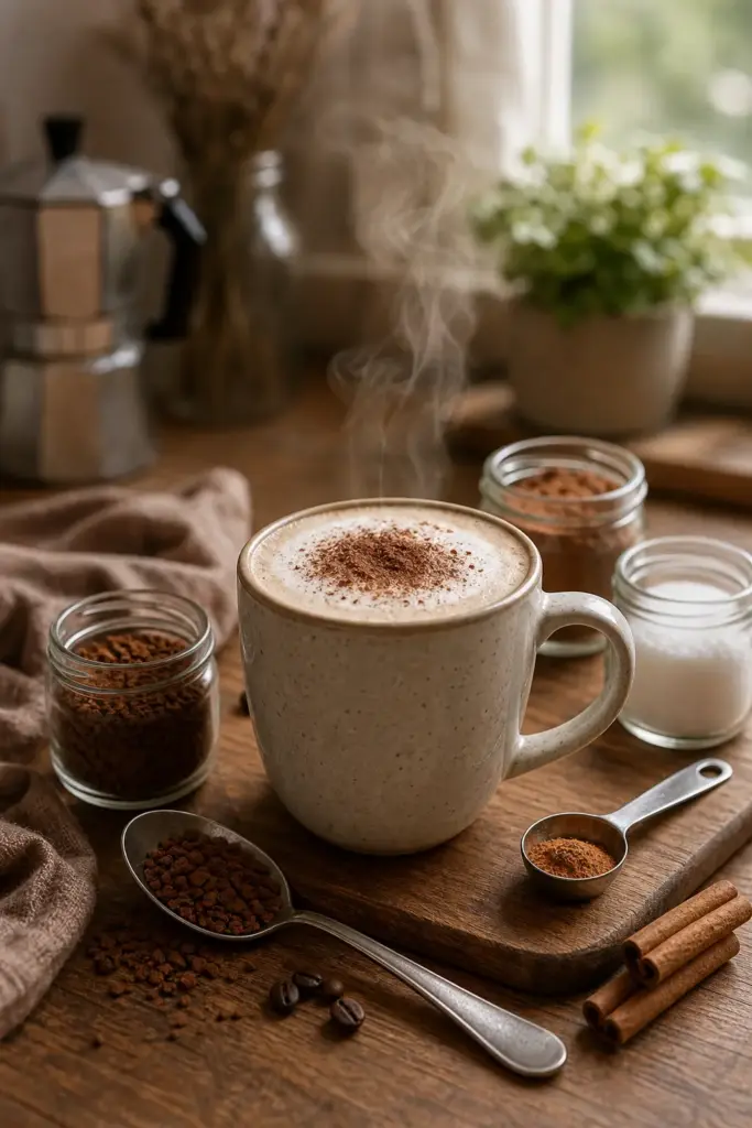 Cappuccino caseiro fácil e na medida certa