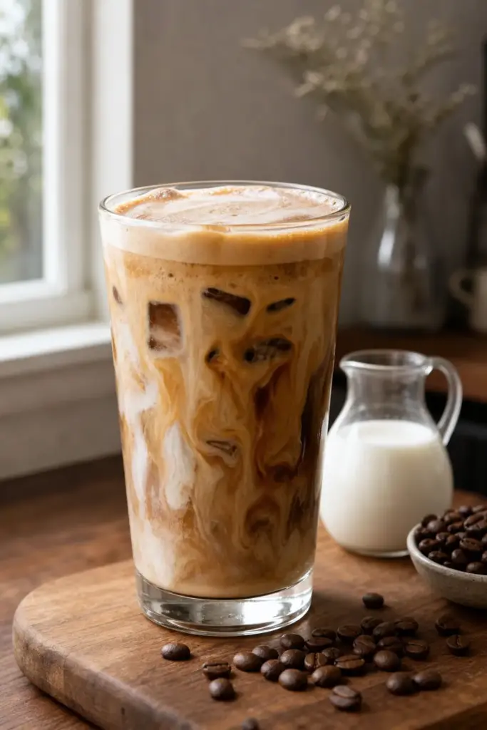 Café gelado cremoso em casa: faça já